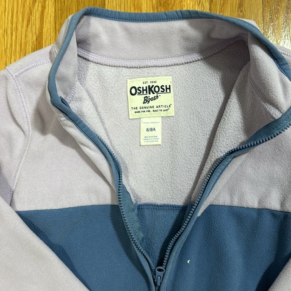 3 Carter’s and Oshkosh Jean and Fleece Jackets size 8 - Picture 7 of 7